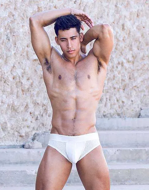 2EROS Active Underwear^Aktiv Boreas Brief Underwear-Whitecap Gray