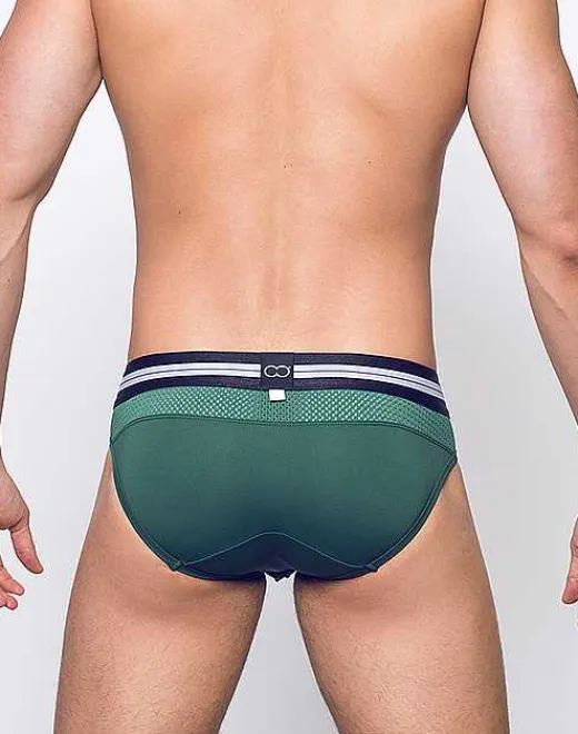 2EROS Active Underwear^Aktiv Helios Brief Underwear-Hunter Green