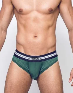 2EROS Active Underwear^Aktiv Helios Brief Underwear-Hunter Green