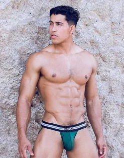 2EROS Active Underwear^Aktiv Helios Jockstrap Underwear-Hunter Green