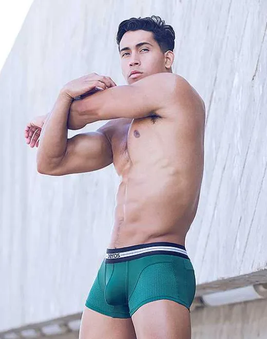 2EROS Trunks^Aktiv Helios Trunk Underwear-Hunter Green