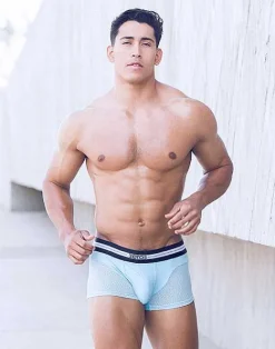 2EROS Active Underwear^Aktiv Helios Trunk Underwear-Tanager Turquoise