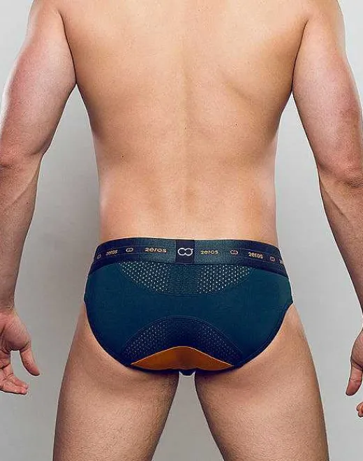 2EROS Active Underwear^Aktiv Nrg Brief Underwear-Green