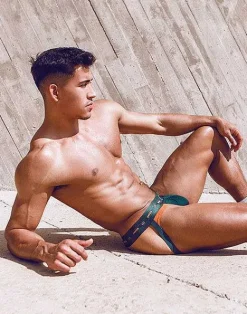 2EROS Jockstraps^Aktiv Nrg Jockstrap Underwear-Green