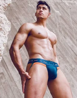2EROS Active Underwear^Aktiv Nrg Jockstrap Underwear-Blue