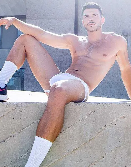 2EROS Active Underwear^Aktiv Pegasus Jockstrap Underwear-White/Tan