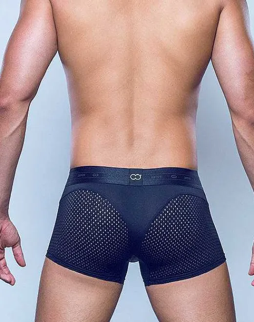2EROS Active Underwear^Aktiv Pegasus Trunk Underwear-Black/Green