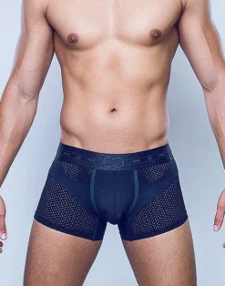 2EROS Active Underwear^Aktiv Pegasus Trunk Underwear-Black/Green