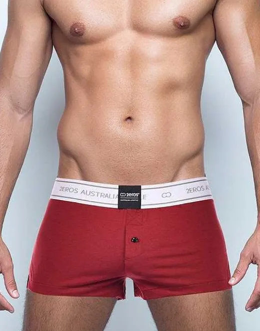 2EROS Boxer Shorts^Bx20 Core Boxer Shorts-Cabernet