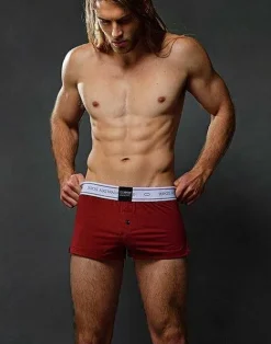 2EROS Boxer Shorts^Bx20 Core Boxer Shorts-Cabernet