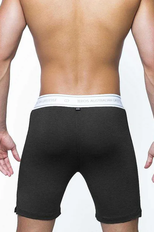 2EROS Loungewear^Ls10 Core Lounge Shorts-Charcoal