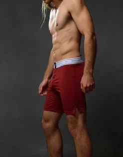 2EROS Boxer Shorts^Ls10 Core Series 2 Lounge Boxer Shorts-Cabernet