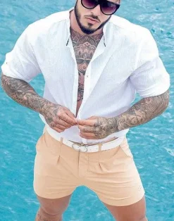 2EROS Shorts & Pants^S80 Avalon Shorts-Beige