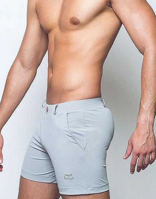 2EROS Sustainable Beachwear^S60 Bondi (Series 3) Shorts-Alloy