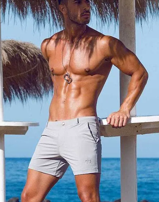 2EROS Sustainable Beachwear^S60 Bondi (Series 3) Shorts-Alloy