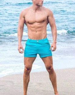 2EROS Sustainable Beachwear^S60 Bondi (Series 3) Shorts-Aqua