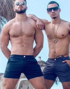 2EROS Beach Shorts^S60 Bondi (Series 3) Shorts-Black