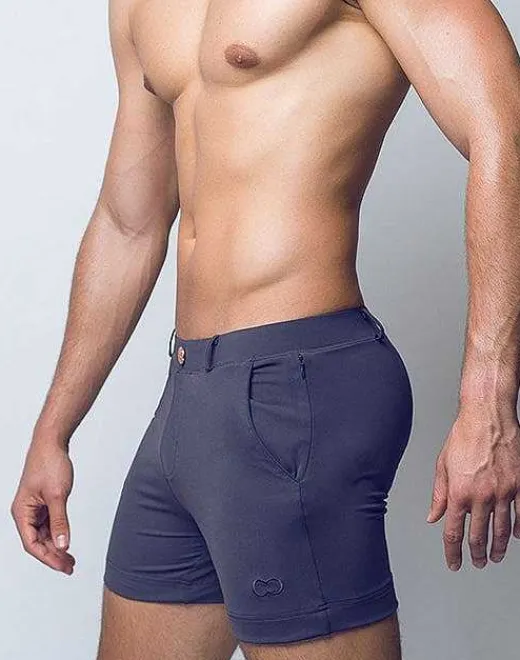 2EROS Sustainable Beachwear^S60 Bondi (Series 3) Shorts-Charcoal