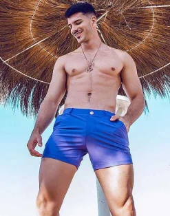 2EROS Sustainable Beachwear^S60 Bondi (Series 3) Shorts-Dusted Purple