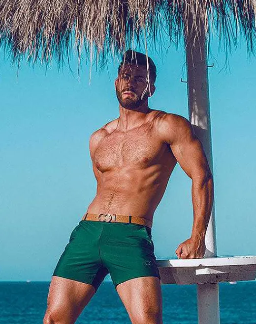 2EROS Beach Shorts^S60 Bondi (Series 3) Shorts-Green