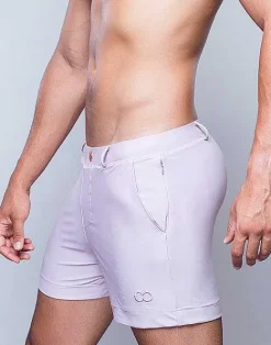 2EROS Sustainable Beachwear^S60 Bondi (Series 3) Shorts-Pastel Pink