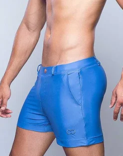 2EROS Sustainable Beachwear^S60 Bondi (Series 3) Shorts-Pastel Blue