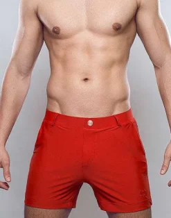 2EROS Sustainable Beachwear^S60 Bondi (Series 3) Shorts-Rust