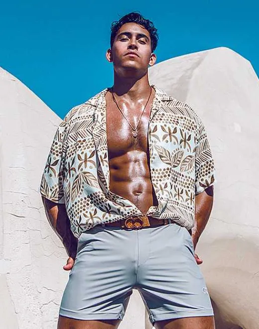 2EROS Shorts & Pants^S60 Bondi Shorts (Series 3)-String Brown