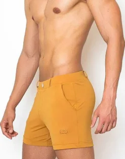 2EROS Beach Shorts^S60 Bondi Shorts-Almond