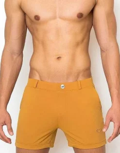 2EROS Beach Shorts^S60 Bondi Shorts-Almond