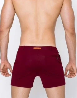 2EROS Shorts & Pants^S60 Bondi Shorts-Cabernet