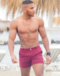 2EROS Shorts & Pants^S60 Bondi Shorts-Cabernet