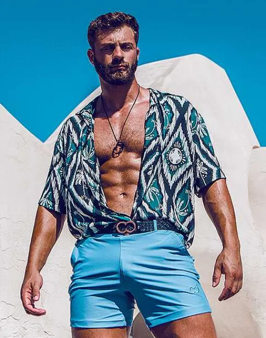 2EROS Shorts & Pants^S60 Bondi Shorts-Faded Denim (Series 3)