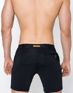 2EROS Shorts & Pants^S61 Long Bondi Shorts-Black