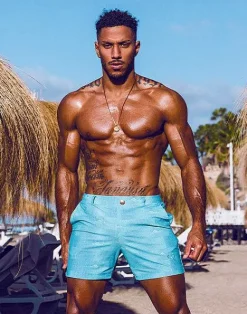 2EROS Shorts & Pants^S60 Print Bondi Shorts-Nautica Green