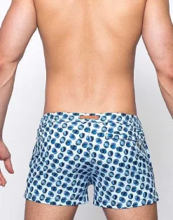 2EROS Beach Shorts^S50 Print Shorts-Bubbles