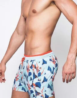2EROS Beach Shorts^S70 Print Shorts-Caribbean Twist