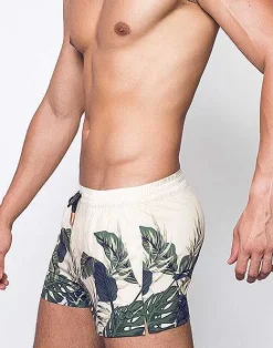 2EROS Sustainable Beachwear^S50 Print Shorts-Exotica