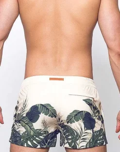 2EROS Sustainable Beachwear^S50 Print Shorts-Exotica