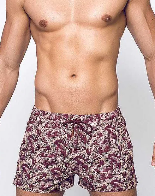 2EROS Beach Shorts^S50 Print Shorts-Hawaiian Night