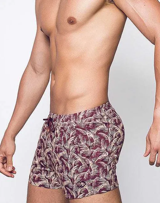 2EROS Sustainable Beachwear^S50 Print Shorts-Hawaiian Night