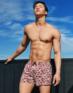 2EROS Sustainable Beachwear^S50 Print Shorts-Hawaiian Night