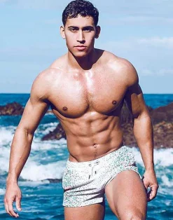 2EROS Beach Shorts^S50 Print Shorts-Moana