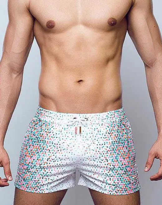 2EROS Sustainable Beachwear^S50 Print Shorts-Moana