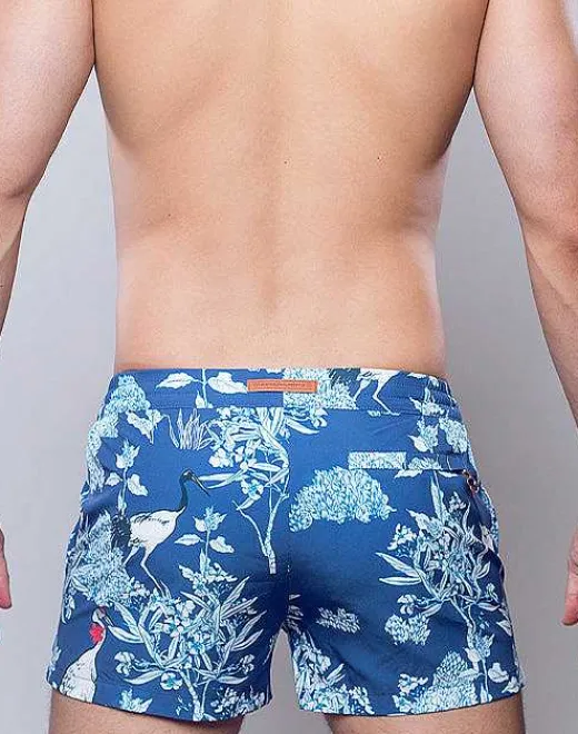 2EROS Beach Shorts^S50 Print Shorts-Orient Dream