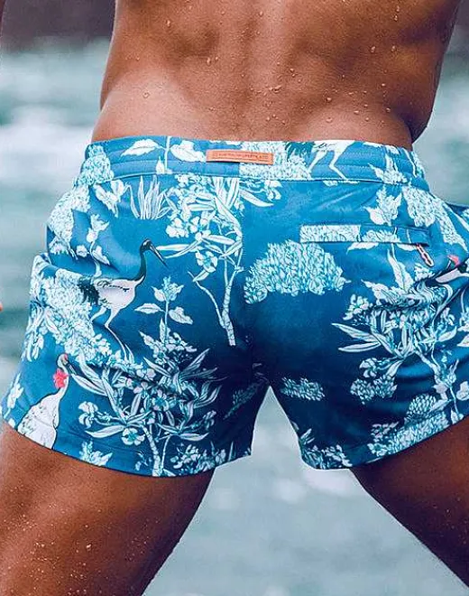 2EROS Beach Shorts^S50 Print Shorts-Orient Dream