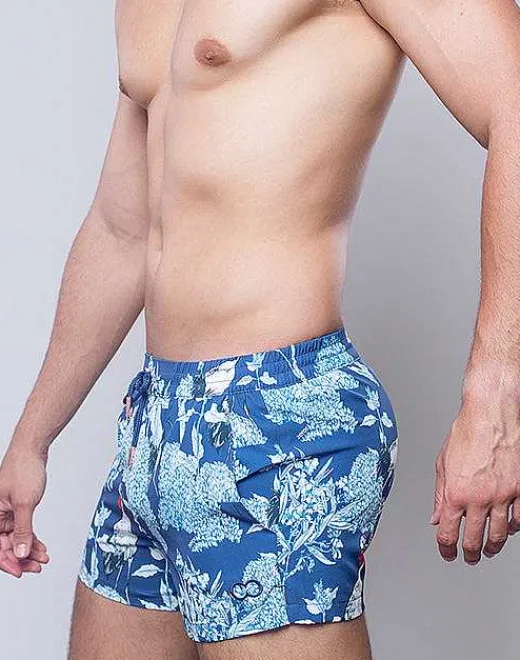 2EROS Beach Shorts^S50 Print Shorts-Orient Dream