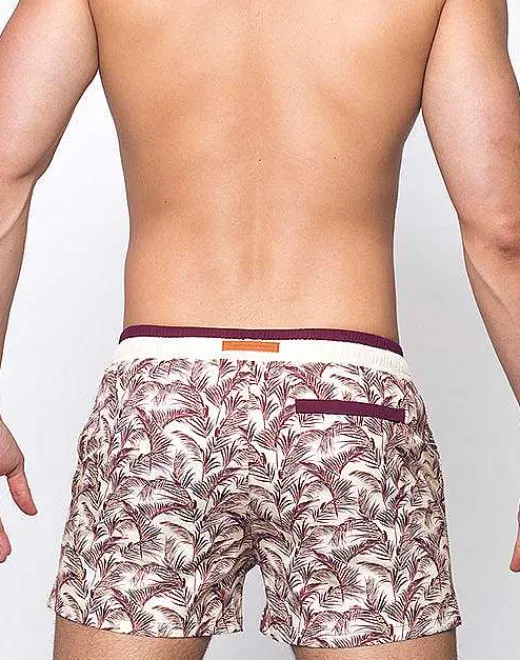 2EROS Sustainable Beachwear^S70 Print Shorts-Pastel Hawaii
