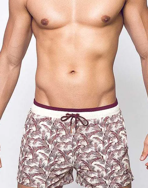 2EROS Sustainable Beachwear^S70 Print Shorts-Pastel Hawaii