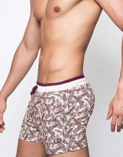 2EROS Beach Shorts^S70 Print Shorts-Pastel Hawaii